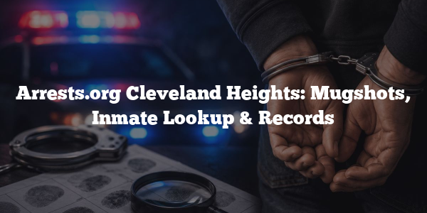 Arrests.org Cleveland Heights: Mugshots, Inmate Lookup & Records