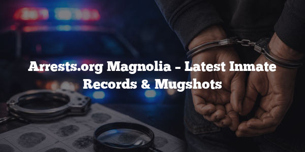 Arrests.org Magnolia – Latest Inmate Records & Mugshots