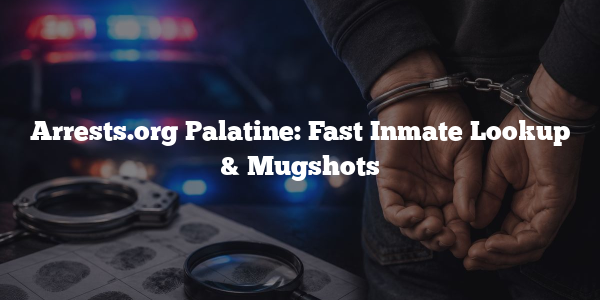 Arrests.org Palatine: Fast Inmate Lookup & Mugshots